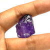 Natural Amethyst Africa Rough 38 Carat Uncut Raw Gemstone Africa Mines 23x19mm Rock February Birthstone Inner Strength Support