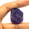 Natural Amethyst Africa Rough 105 Carat Uncut Raw Gemstone Africa Mines 27x26mm Rock February Birthstone Healing Energy Amplifier