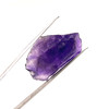 Natural Amethyst Africa Slice Rough 84.5 Carat Uncut Raw Gemstone Africa Mines 40x20mm Rock February Birthstone Emotional Soothing