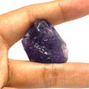 Natural Amethyst Africa Slice Rough 89.5 Carat Uncut Raw Gemstone Africa Mines 30x22mm Rock February Birthstone Third Eye Activation