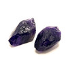 Natural Amethyst Africa Rough 380 Carats 2 Pcs Uncut Raw Gemstone Africa Mines Rock February Birthstone Spiritual Protection