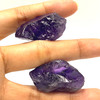 Natural Amethyst Africa Rough 167 Carats 2 Pcs Uncut Raw Gemstone Africa Mines Rock February Birthstone Calmness Enhancer