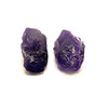 Natural Amethyst Africa Rough 171 Carats 2 Pcs Uncut Raw Gemstone Africa Mines Rock February Birthstone Strengthening Calm Focus