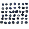 Natural Blue Sapphire Uncut Rough 43 Pcs 86.05 Carats Madagascar Mines Super High Grade Duke Blue Color Earth Mined Raw September Gemstone
