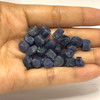 Natural Blue Sapphire Uncut Rough 23 Pcs 103.53 Carats Madagascar Mines Super High Grade Duke Blue Color Earth Mined Raw September Gemstone