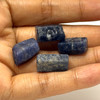 Natural Blue Sapphire Uncut Rough 4 Pcs 83.33 Carats Madagascar Mines Super High Grade Duke Blue Color Earth Mined Raw September Gemstone