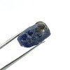 Natural Blue Sapphire Uncut Rough 1 Pcs 31.8 Carats Madagascar Mines Super High Grade Duke Blue Color Earth Mined Raw September Gemstone