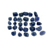 Natural Blue Sapphire Uncut Rough 35 Pcs 28.75 Carats Madagascar Mines Super High Grade Duke Blue Color Earth Mined Raw September Gemstone