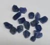 Natural Blue Sapphire Uncut Rough 16 Pcs 18.68 Carats Madagascar Mines Super High Grade Duke Blue Color Earth Mined Raw September Gemstone