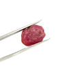 Natural Ruby Uncut Rough 22.63 Carats Tanzania Mines 16x12mm Super High Grade Burgundy Color Earth Mined Raw July Gemstone