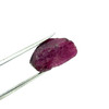 Natural Ruby Uncut Rough 19.44 Carats Tanzania Mines 18x11mm Super High Grade Pigeon Blood Color Earth Mined Raw July Gemstone