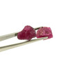 Natural Ruby Uncut Rough 2 Pcs 11.62 Carats Tanzania Mines Super High Grade Burgundy Color Earth Mined Raw July Birthstone Gemstone