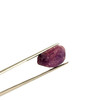 Natural Ruby Uncut Rough 13.75 Carats Madagascar Mines 15x12mm Super High Grade Burgundy Color Earth Mined Raw July Gemstone