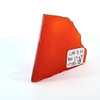 Natural Carnelian Rough 153.13 Carats Slice for Meditation Healing Uncut Gemstone 54x39mm Raw Rock Spiritual Jewelry Making
