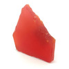 Natural Carnelian Rough 187.58 Carats Slice for Meditation Healing Uncut Gemstone 62x44mm Raw Rock Spiritual Jewelry Making
