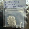 Natural Diamond Round 1.95-2mm Brilliant Cut SI-I Clarity GHI Color 75 Pcs Set 2.5 Cts Loose Diamonds Deal