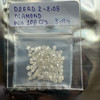 Natural Diamond Round 2-2.05mm Brilliant Cut SI-I Clarity GHI Color 58 Pcs Set 2.14 Cts Loose Diamonds Deal