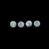 Natural Diamond Round 2.5-2.6mm Brilliant Cut SI-I Clarity GHI Color 4 Pcs Set 0.3 Cts Loose Diamonds Deal
