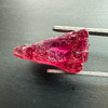 Natural Tourmaline 20x10 mm Uncut Rough Fuchsia Pink 15.3 Carat October Birthstone Jewelry Making Gemstone Power Stone for Love, Confidence & Heart-Centered Energy