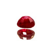 Natural Ruby | Oval Facet Cut VS Clarity 7.4x6mm Scarlet Color | Loose Precious Gemstone