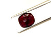 Natural Ruby | Oval Cabochon  Clarity 8.65x8mm Scarlet Color | Loose Precious Gemstone