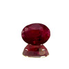 Natural Ruby | Oval Facet Cut VS2 Clarity 8.2x6.31mm Pigeon Blood Color | Loose Precious Gemstone