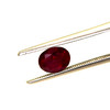 Natural Ruby | Oval Facet Cut SI1 Clarity 6.28x5mm Pigeon Blood Color | Loose Precious Gemstone