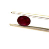 Natural Ruby | Oval Facet Cut SI2 Clarity 6.28x5mm Pigeon Blood Color | Loose Precious Gemstone