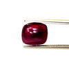 Natural Ruby | Cushion Cabochon  Clarity 8.06x7mm Scarlet Color | Loose Precious Gemstone