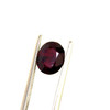 Natural Ruby | Oval Facet Cut VS Clarity 7.8x6.45mm Merlot Color | Loose Precious Gemstone