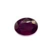 Natural Ruby | Oval Facet Cut VS Clarity 7.9x5.9mm Merlot Color | Loose Precious Gemstone