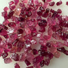 Natural Rubellite Earth mined 80.5 Cts Uncut rough 141 PC Red Wine Color 6-3L/4-2W mm VS Clarity Rough Gemstone