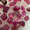 Natural Rubellite Earth mined 21.27 Cts Uncut rough 25 PC Red Wine Color 6-3L/4-2W mm VS Clarity Rough Gemstone