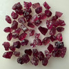 Natural Rubellite Earth mined 48.34 Cts Uncut rough 57 PC Red Wine Color 6-3L/4-2W mm VS Clarity Rough Gemstone