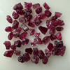 Natural Rubellite Earth mined 48.34 Cts Uncut rough 57 PC Red Wine Color 6-3L/4-2W mm VS Clarity Rough Gemstone