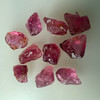 Natural Rubellite Earth mined Uncut rough 10 PC Magenta Pink - Deep Raspberry Color 9-8L/6-4W mm VVS Clarity Rough Gemstone