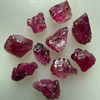 Natural Rubellite Earth mined 34.4 Cts Uncut rough 10 PC Magenta Pink - Deep Raspberry Color 9-8L/6-4W mm VVS Clarity Rough Gemstone
