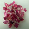 Natural Rubellite Earth mined 34.4 Cts Uncut rough 30 PC Magenta Pink - Deep Raspberry Color 9-8L/6-4W mm VVS Clarity Rough Gemstone