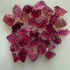 Natural Rubellite Earth mined 34.4 Cts Uncut rough 30 PC Magenta Pink - Deep Raspberry Color 9-8L/6-4W mm VVS Clarity Rough Gemstone