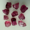 Natural Rubellite Earth mined 17.99 Cts Uncut rough 10 PC Magenta Pink - Deep Raspberry Color 9-8L/6-4W mm VVS Clarity Rough Gemstone