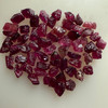 Natural Rubellite Earth mined 84.05 Cts Uncut rough 60 PC Red Wine Color 10-8L/6-6W mm VVS Clarity Rough Gemstone