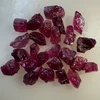Natural Rubellite Earth mined 39.75 Cts Uncut rough 25 PC Deep Raspberry Color 10-8L/6-6W mm VVS Clarity Rough Gemstone