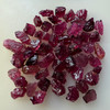 Natural Rubellite Rough Earth mined 69.02 Ct Deep Raspberry Color 51 pieces VVS Clarity Birthstone Uncut Pink Tourmaline Gem Rock