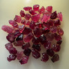 Natural Rubellite Earth mined 69.02 Cts Uncut rough 51 PC Deep Raspberry Color 10-8L/6-6W mm VVS Clarity Rough Gemstone