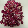 Natural Rubellite Earth mined 52.83 Cts Uncut rough 60 PC Deep Raspberry Color 6-3L/4-2W mm VVS Clarity Rough Gemstone