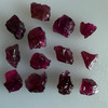 Natural Rubellite Earth mined 27.76 Cts Uncut rough 13 PC Deep Raspberry Color 9-8L/8-6W mm VVS Clarity Rough Gemstone