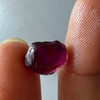 Natural Rubellite Earth mined 11.99 Cts Uncut rough 3 PC Deep Raspberry Color 13-10L/9-6W mm VVS Clarity Rough Gemstone