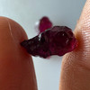 Natural Rubellite Earth mined 11.99 Cts Uncut rough 3 PC Deep Raspberry Color 13-10L/9-6W mm VVS Clarity Rough Gemstone