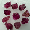 Natural Rubellite Earth mined 19.33 Cts Uncut rough 10 PC Hot Pink Color 9-7L/5-5W mm VVS Clarity Rough Gemstone