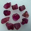 Natural Rubellite Earth mined 19.33 Cts Uncut rough 10 PC Hot Pink Color 9-7L/5-5W mm VVS Clarity Rough Gemstone